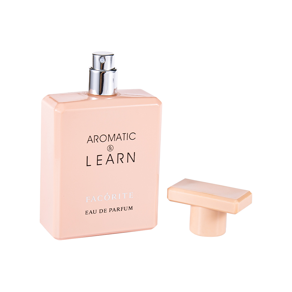 KY1490-WJ2155 50ML Buidéal Cumhráin Gloine Dronuilleogach Clóbhuailte Le caipín lonracha